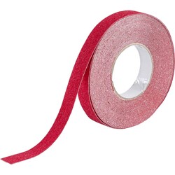 Brady Anti-Skid Tape Roll - Grit-Coated Polyester, Solid Color, Red 1 in. | Buy Online | Brady&trade; | Fisher Scientific