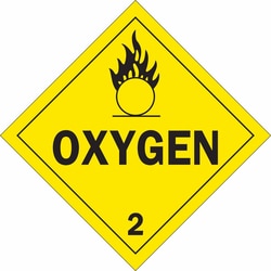 Brady&trade;&nbsp;Hazardous Material Shipping Labels - Adhesive Vinyl