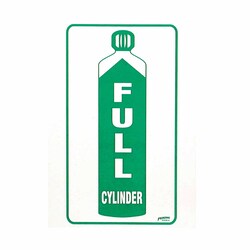 Brady™ Magnetic Vinyl Sign: FULL CYLINDER