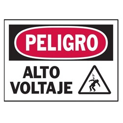 Brady Electrical Safety Labels: Self-Sticking Polyester, Spanish:Facility