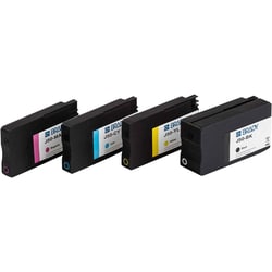 Brady™ J50 Series Printer Ink Set - Black/Cyan/Magenta/Yellow, Set of 4 Colors