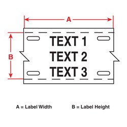 Brady Multipurpose Tear Resistant Polyethylene Tags 76.20 mm (W) x 19.05 mm (H) | Buy Online | Brady&trade; | Fisher Scientific