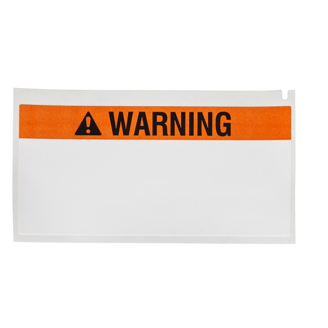 Brady All Weather Permanent Adhesive Vinyl Labels for M7 Printers - 1 x 1.9, Orange