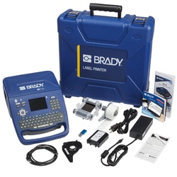 Brady™ M710 Bluetooth™/Wi-Fi Portable Label Printer with Workstation Product and Wire ID Software and Hard Case