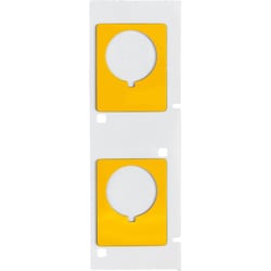 Brady Raised Panel Push Button Labels for M6/M7 Printers 1.5 x 1.2 in. | Buy Online | Brady&trade; | Fisher Scientific