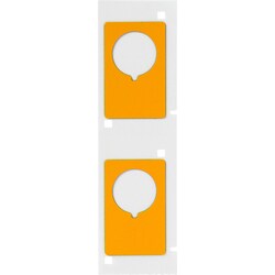 Brady Raised Panel Push Button Labels for M6/M7 Printers 1.9 x 1.2 in. | Buy Online | Brady&trade; | Fisher Scientific