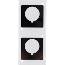 Brady Raised Panel Push Button Labels for M6/M7 Printers 1.8 x 1.8 in. | Buy Online | Brady&trade; | Fisher Scientific