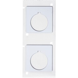 Brady Raised Panel Push Button Labels for M6/M7 Printers 1.8 x 1.8 in. | Buy Online | Brady&trade; | Fisher Scientific