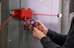 Brady&trade;&nbsp;SafeKey Compact Padlocks - Nylon with 25 mm Aluminum Shackle, Keyed Different