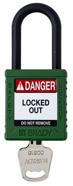 Brady&trade;&nbsp;Keyed Different Safety Lock with Plastic Shackle