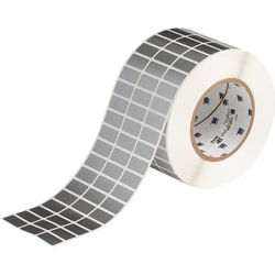 Brady Glossy Weather Resistant Polyester Labels Height: 1.27cm; Width: