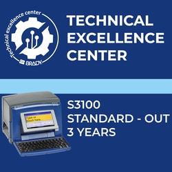 Brady Contrat de service Standard Out de 3 ans pour imprimante S3100 3 ans | Buy Online | Brady&trade; | Fisher Scientific