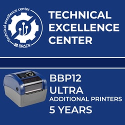 Brady Service Contract BBP12 Ultra Additional Printer 5 Years 5 Years:Support