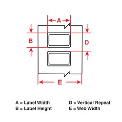 Brady PermaShield Thermal Transfer Printable Labels 25,4 mm | Buy Online | Brady&trade; | Fisher Scientific