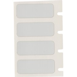 Brady Metallized Polyester (B-486) Labels for M611, BMP61 and BMP71 9.5 mm | Buy Online | Brady&trade; | Fisher Scientific