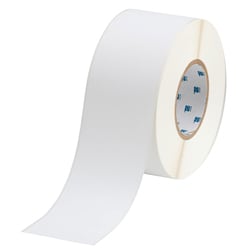 Brady B-489A Polyester Ultra Aggressive Thermal Transfer Etikettape Hvid | Buy Online | Brady&trade; | Fisher Scientific