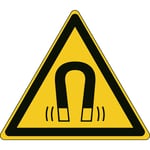 Brady™ ISO Safety Sign without Text - Warning: Magnetic Field