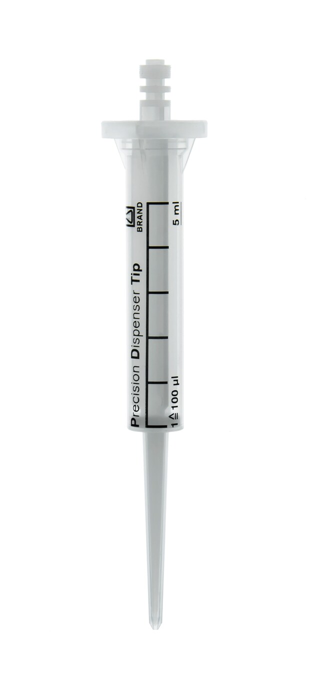 BRANDPDTip II Precision Dispenser Tips for Repeating Pipettes Volume