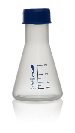 VITLAB&trade;&nbsp;Erlenmeyer Flasks with Screw Caps
