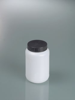 Buerkle HDPE Wide-Necked Boxes, Round Capacity: 250mL; Dimensions: 65 dia.