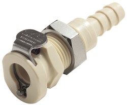 Buerkle Schnellverschluss- Kupplungen NW 3,2 mm, Mutterteile, für Plattenmontage