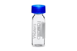 Waters Limited LCGC Certified Clear Glass 12 x 32 mm Screw Neck Vial, with