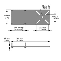 Caframo™ Plate Mount