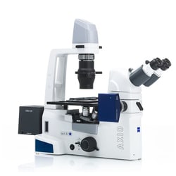 Zeiss Axio Vert.A1 FL-LED Inverted Microscope with 4 Channel Epi-Fluorescence, Phase Contrast and PlasDIC 4 Channel Epi-Fluorescence, Phase Contrast and PlasDIC | Buy Online | Zeiss&trade; | Fisher Scientific