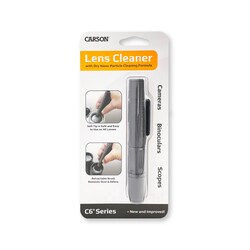 Carson C6 Series Lens Cleaner Dimensions: 0.9 x 0.7 x 5.1 in.:Microscopes,