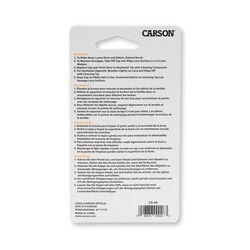 Carson C6 Series Lens Cleaner Dimensions: 0.9 x 0.9 x 3.3 in.:Microscopes,