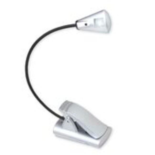 CarsonFlexNeck LED Gooseneck Book Light Single bulbFacility Safety and