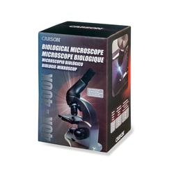 Carson Beginner 40 to 400x Biological Compound Microscope Beginner 40 to