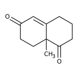 (R)-(-)-3,4,8,8a-Tetrahydro-8a-methyl-1,6(2H,7H)-naphthalenedione, 98%, Thermo Scientific 250 mg | Buy Online | Thermo Scientific Alfa Aesar | Fisher Scientific