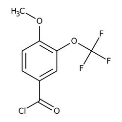 4-Methoxy-3-(trifluoromethoxy)benzoyl chloride, 97%, Thermo Scientific 250 mg | Buy Online | Thermo Scientific Alfa Aesar | Fisher Scientific