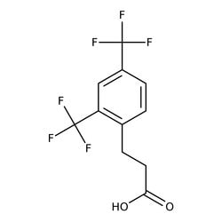 3-[2,4-Bis(trifluoromethyl)phenyl]propionic acid, 97%, Thermo Scientific 250 mg | Buy Online | Thermo Scientific Alfa Aesar | Fisher Scientific