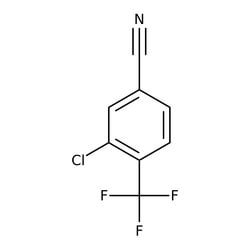 3-Chloro-4-(trifluoromethyl)benzonitrile, 97%, Thermo Scientific 250 mg | Buy Online | Thermo Scientific Alfa Aesar | Fisher Scientific