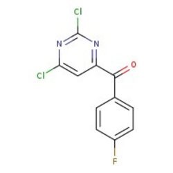 2,6-Dichloro-4-(4-fluorobenzoyl)pyrimidine, 95%, Thermo Scientific Chemicals