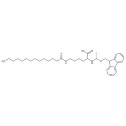 Nalpha-[(9H-Fluoren-9-ylmethoxy)carbonyl]-Nepsilon-tetradecanoyl-L-lysine 98.0+%, TCI America&trade;