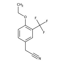 4-Ethoxy-3-(trifluoromethyl)phenylacetonitrile, 97%, Thermo Scientific 250 mg | Buy Online | Thermo Scientific Alfa Aesar | Fisher Scientific