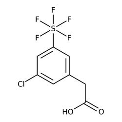 3-Chloro-5-(pentafluorothio)phenylacetic acid, 97%, Thermo Scientific 250 mg | Buy Online | Thermo Scientific Alfa Aesar | Fisher Scientific