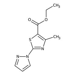 4-Metil-2-(1H-pirazol-1-il)tiazol-5-carboxilato de etilo, 97 %, Thermo Scientific 1 g | Buy Online | Thermo Scientific Alfa Aesar | Fisher Scientific