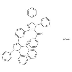 Bromo[[1,3-bis[(4S,5S)-1-benzoyl-4,5-diphenyl-2-imidazolin-2-yl]benzene]palladium(II)], TCI America&trade;