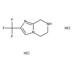 2-(Trifluoromethyl)-5,6,7,8-tetrahydroimidazo[1,2-a]pyrazine dihydrochloride, 95%, Thermo Scientific 250 mg | Buy Online | Thermo Scientific Acros | Fisher Scientific