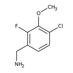 4-Chloro-2-fluoro-3-methoxybenzylamine, 97%, Thermo Scientific 250 mg | Buy Online | Thermo Scientific Alfa Aesar | Fisher Scientific