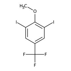 2,6-Diiodo-4-(trifluoromethyl)anisole, 97%, Thermo Scientific 250 mg | Buy Online | Thermo Scientific Chemicals | Fisher Scientific
