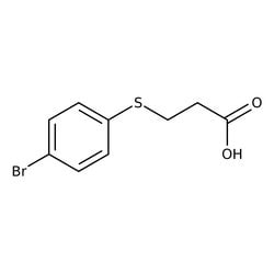 3-(4-Bromophenylthio)propionic acid, 98%, Thermo Scientific 10 g | Buy Online | Thermo Scientific Alfa Aesar | Fisher Scientific