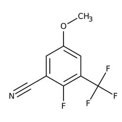 2-Fluoro-5-methoxy-3-(trifluoromethyl)benzonitrile, 97%, Thermo Scientific 1 g | Buy Online | Thermo Scientific Alfa Aesar | Fisher Scientific