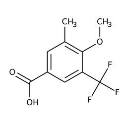 4-Methoxy-3-methyl-5-(trifluoromethyl)benzoic acid, 97%, Thermo Scientific