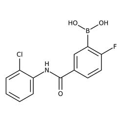 5-(2-Chlorophenylcarbamoyl)-2-fluorobenzeneboronic acid, 97%, Thermo Scientific 250 mg | Buy Online | Thermo Scientific Alfa Aesar | Fisher Scientific
