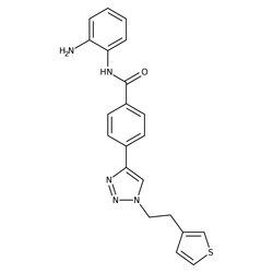 N-(2-Aminophenyl)-4-[1-[2-(3-thienyl)ethyl]-1H-1,2,3-triazol-4-yl]benzamide 95.0+%, TCI America&trade;